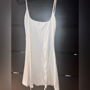 OH POLLY white skater dress